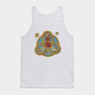 Medieval Astrology Illustration Tank Top